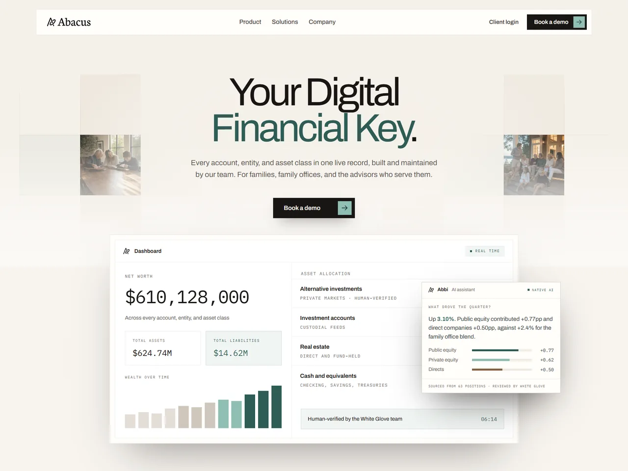 Abacus: Every account and asset class in one live record